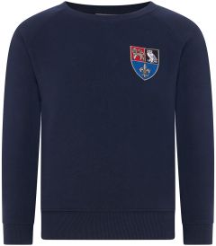 SWT-19-QES - Sweatshirt - Navy/logo