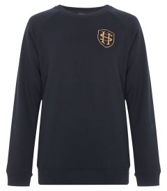 SWT-19-SHR - Eco Sweatshirt - Navy/logo