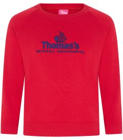 SWT-19-TOM - Sweatshirt - Red/logo