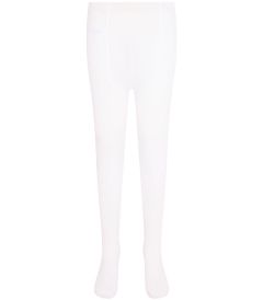 TIG-12-COT - Cotton rich tights - White