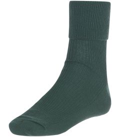 TPP-23-COP - Fold top ankle socks (2 pairs) - Bottle green