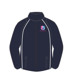 TRA-70-KNB - Tracksuit top - Navy/logo