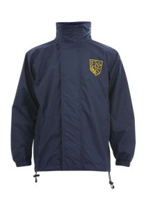 TRA-72-ESU - Waterproof jacket - Navy/logo