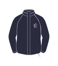 TRA-72-SHS - Waterproof jacket - Navy/logo