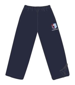 TRB-42-KNB - Classic tracksuit bottoms - Navy/logo