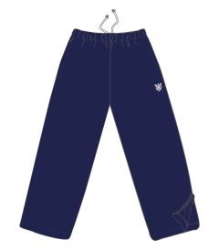 TRB-42-SHS - Tracksuit Bottoms - Navy/logo
