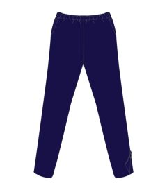 TRB-55-POL - Skinny leg training pants - Navy