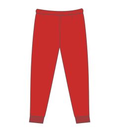 TRB-66-POL - Tracksuit Bottoms - Red