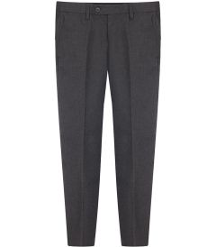 TRS-27-PVI - Slim fit trousers - Grey