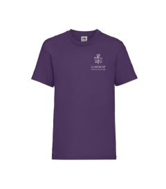 TSH-43-CFC - House T-shirt Stanmore - Purple/logo
