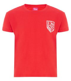TSH-43-ESS - House T Shirt Eaton - Red/logo