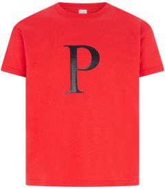 TSH-43-FPS - House T-shirt - Red/logo
