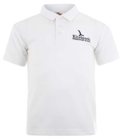 TSH-73-KBP - Short sleeved polo shirt - White/logo
