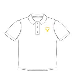 TSH-82-SPS - St Philps Polo - White/logo