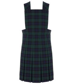 TUN-14-PVI - Tartan Tunic - Navy/bottle