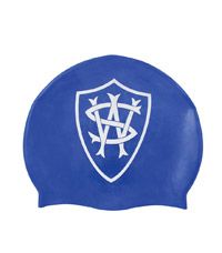 HAT-15-WPS - Wetherby Prep Swimming hat - Royal/logo - One