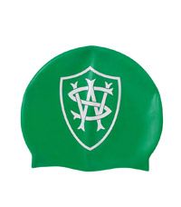 HAT-15-WPS - Wetherby Prep Swimming hat - Green/logo - One
