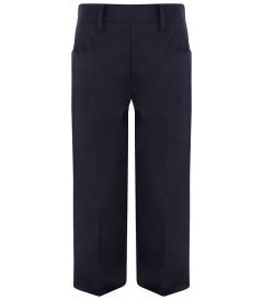 TRS-23-RDB - Mock fly slim fit chino trouse - Navy