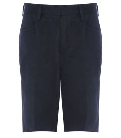 SHO-73-COT - Zip fly chino shorts - Navy