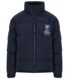 JKT-32-RDB - Slim fit coat - Navy/logo