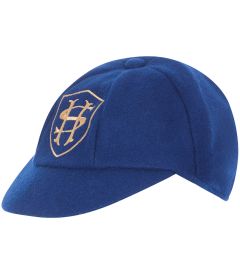HAT-21-SHR - Felt Cap - Navy/logo