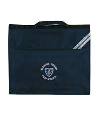 BAG-07-PGP - Parsons Green Book Bag - Navy/Logo - One