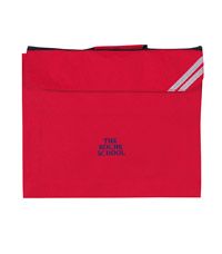 BAG-07-TRS - The Roche book bag - Red/logo - One