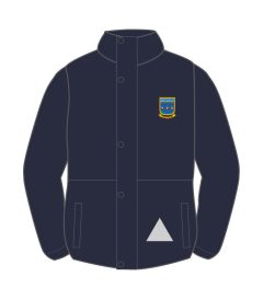 JKT-14-SNH - Fleece lined jacket - Navy/logo