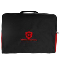 BGK-06-CHS - Chepstow House book bag - Black/red/logo - One