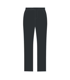 TRS-30-PWL - Holbeck Slim Fit Trouser - Charcoal