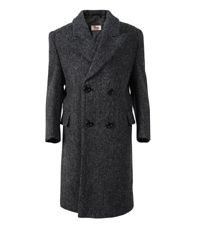 CAT-07-WOL - Tweed overcoat - Harris tweed
