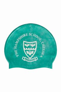 HAT-15-HAM - Hampshire Swimming hat - Green/logo - One