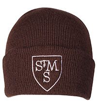HAT-33-SMH - SMH Winter hat - Brown/Logo - One