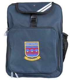 BAG-26-SNH - Saint Nicholas backpack - Navy/logo - One