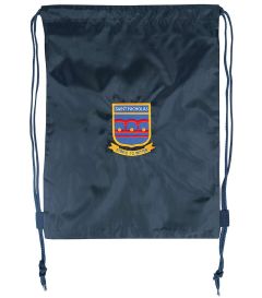 BAG-10-SNH - Saint Nicholas drawstring bag - Navy/logo - One