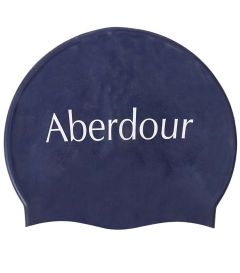 HAT-15-ABS - Aberdour Swimming hat - Navy/logo - One