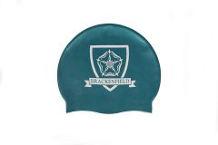 HAT-15-BFS - Brackenfield swimming hat - Jade/logo - One