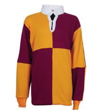 RGY-11-ACY - Batten house rugby jersey - Maroon/gold