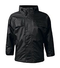 WET-24-POL - Waterproof Raincoat - Black