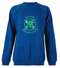 SWE-40-KEW - Kew Green sweatshirt - Royal/logo