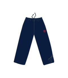 TRB-42-KPS - Classic fit tracksuit trousers - Navy/logo