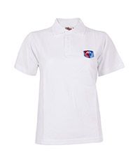 TSH-41-KNB - Polo shirt - White/logo