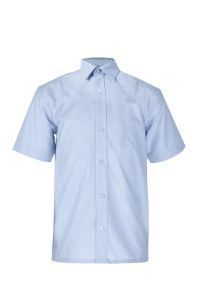 SHT-73-COP - Twin pack short sleeved shirt - Oxford Blue