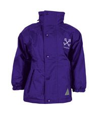 JKT-19-YHS - York House coat - Purple/logo