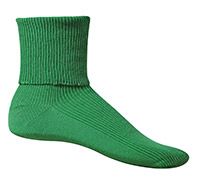 TPP-23-SOC - Fold top ankle socks (2 pairs) - Emerald