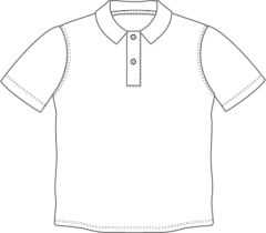 PLO-87-POL - Female Polyester Polo Shirt - White