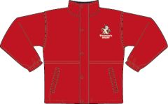 JKT-55-TOM - Thomas's Staff Jacket - Red/navy/logo