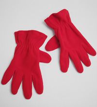GLV-15-PFL - Fleece gloves - Red
