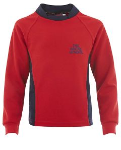 RGY-64-TRS - Rugby top - Red/navy/logo