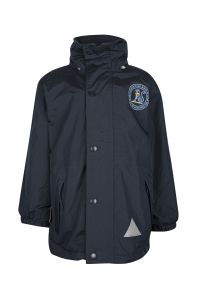 JKT-14-DXG - Fleece lined jacket - Navy/logo